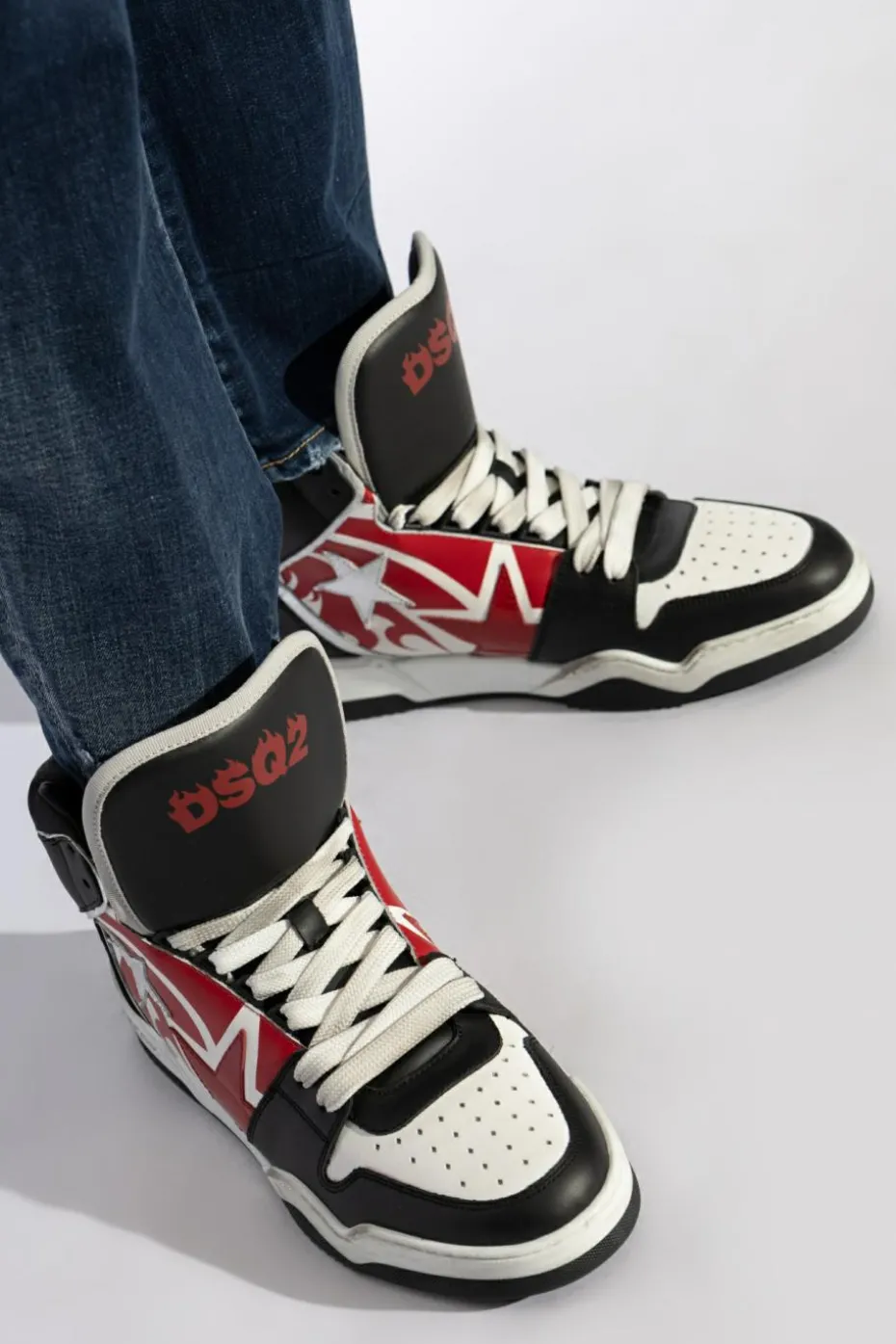 Dsquared2 CZARNY Buty sportowe `Spiker`