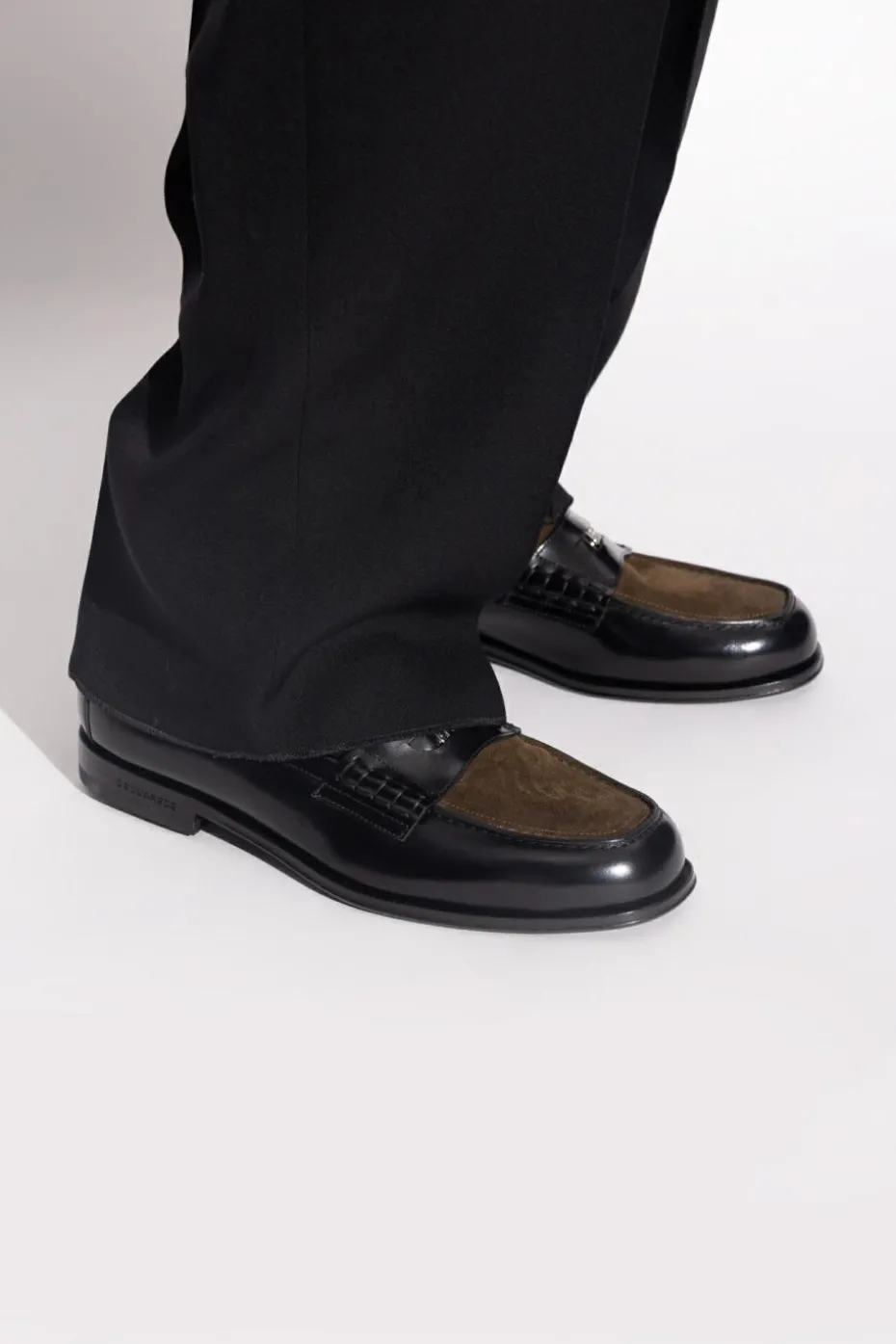 Dsquared2 CZARNY Buty typu `loafers`