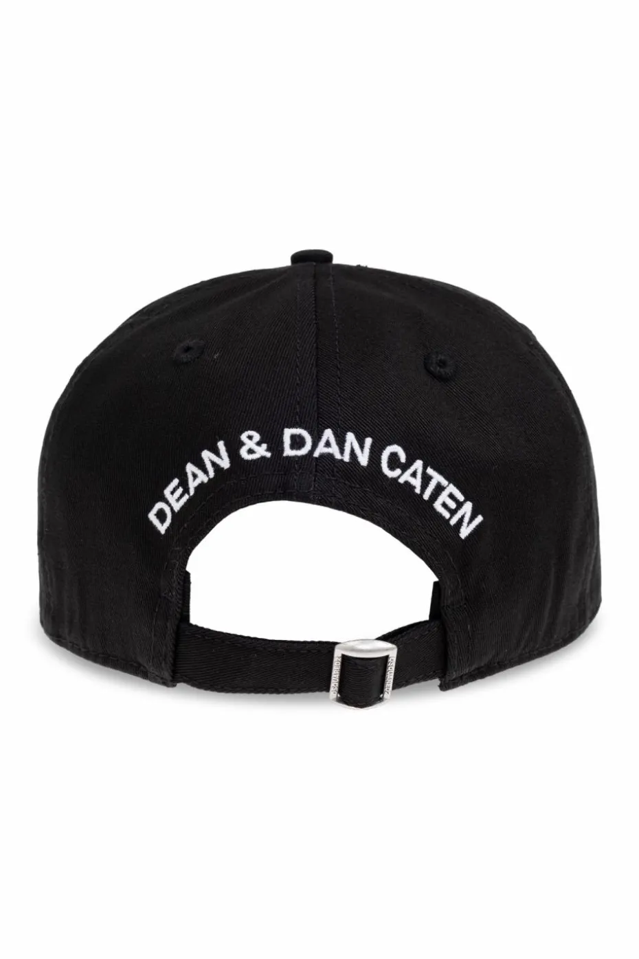 Dsquared2 CZARNY Czapka z daszkiem