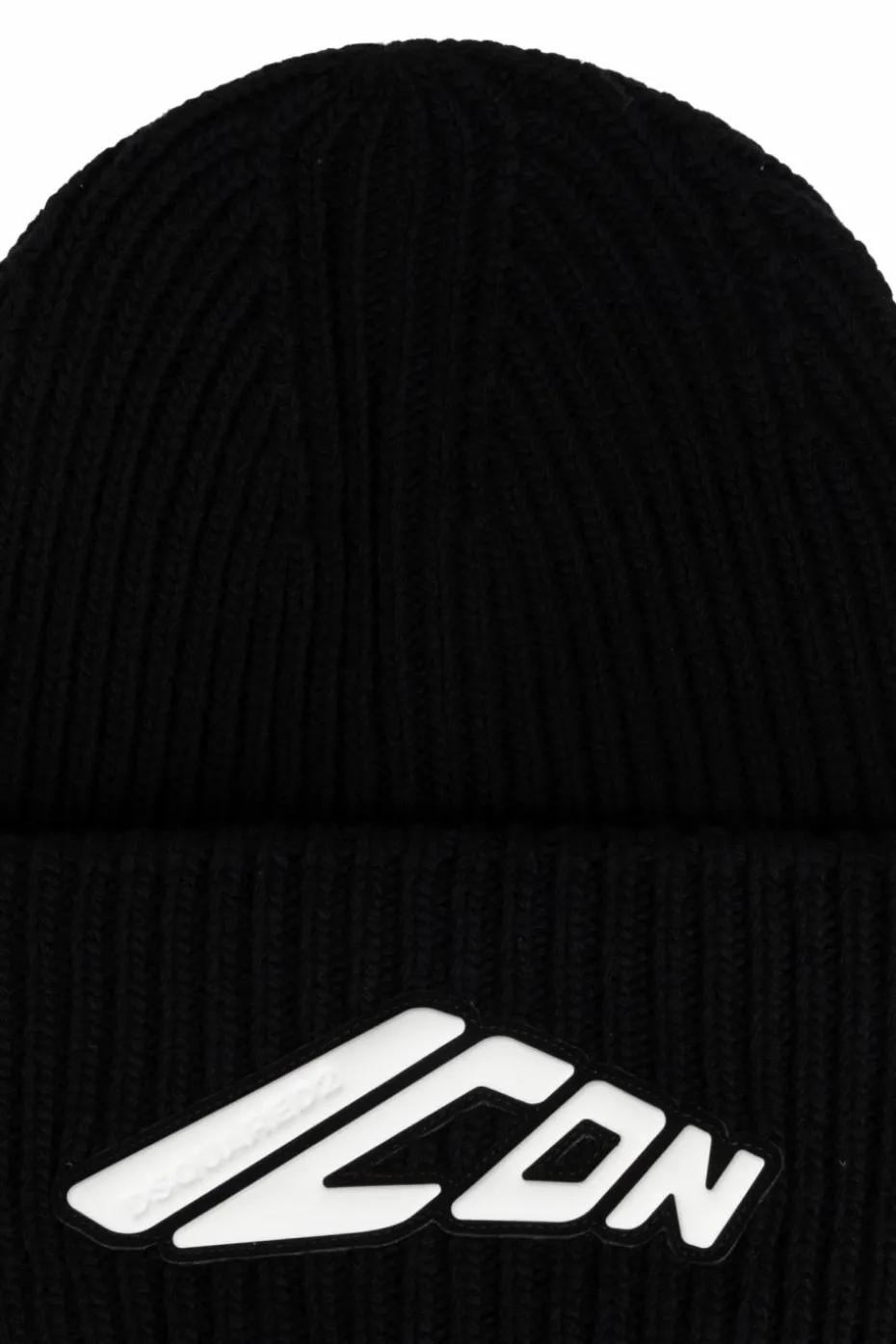 Dsquared2 CZARNY Czapka z logo