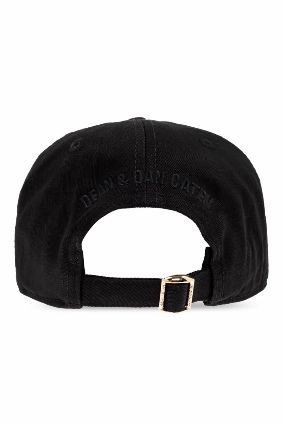 Dsquared2 CZARNY Czapka z daszkiem