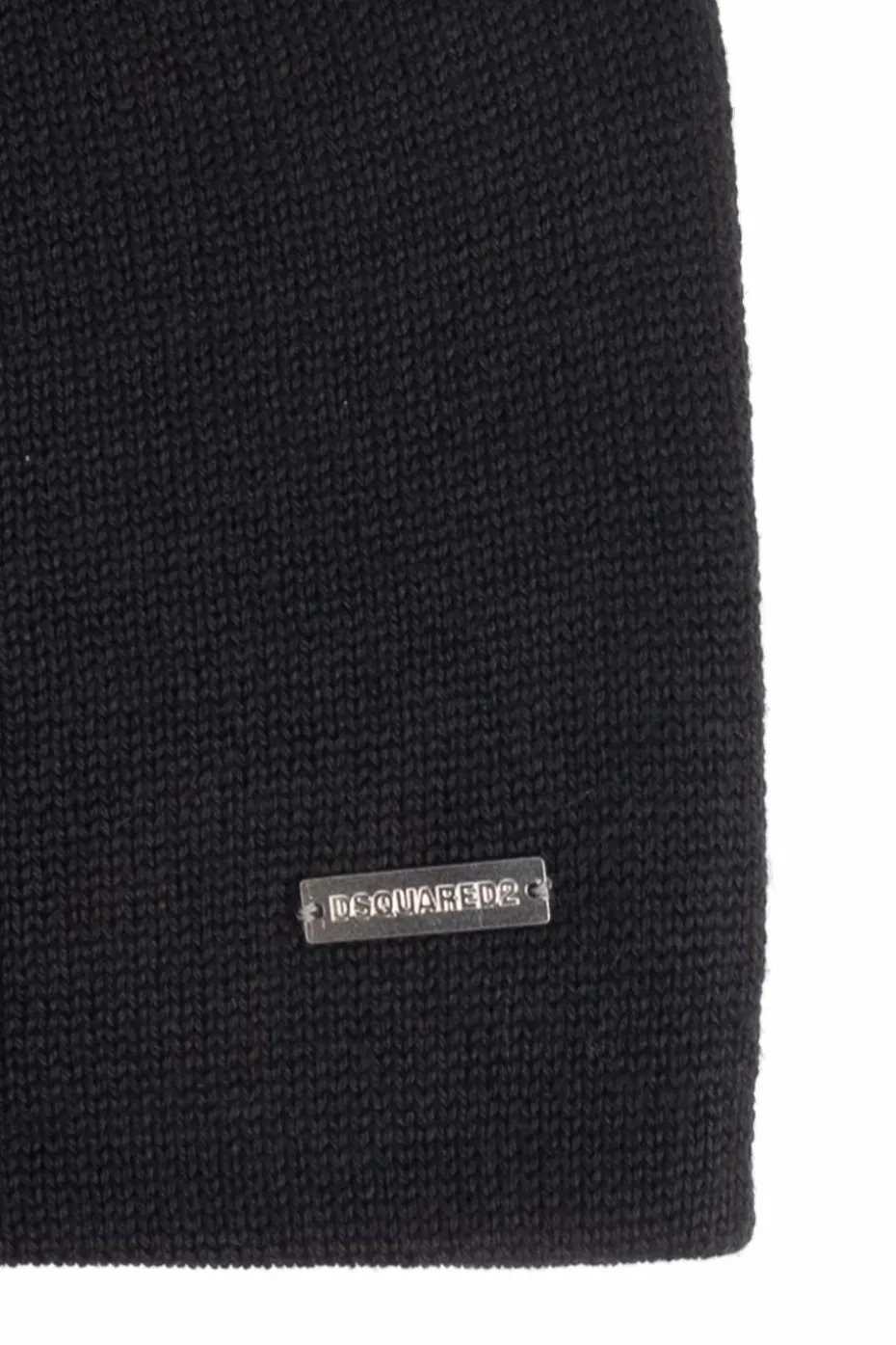 Dsquared2 CZARNY Czapka z logo