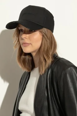 Dsquared2 CZARNY Czapka z daszkiem