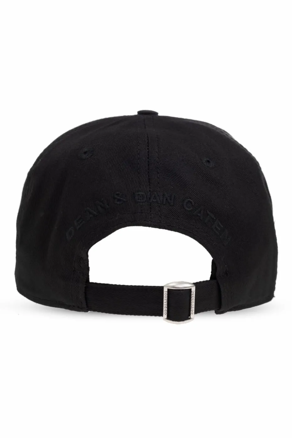 Dsquared2 CZARNY Czapka z daszkiem
