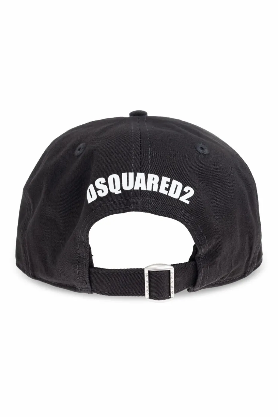 Dsquared2 CZARNY Czapka z daszkiem