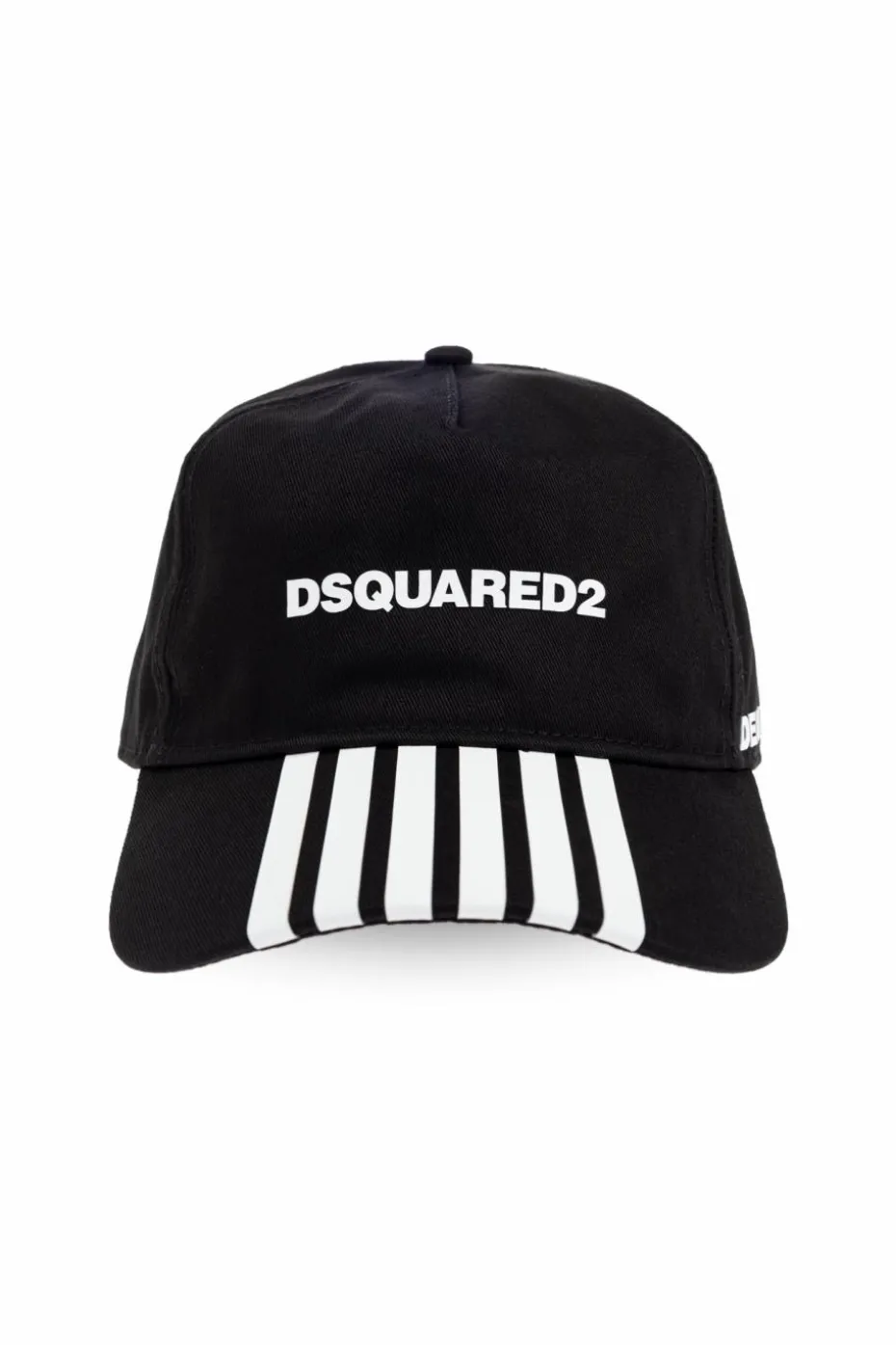 Dsquared2 CZARNY Czapka z daszkiem