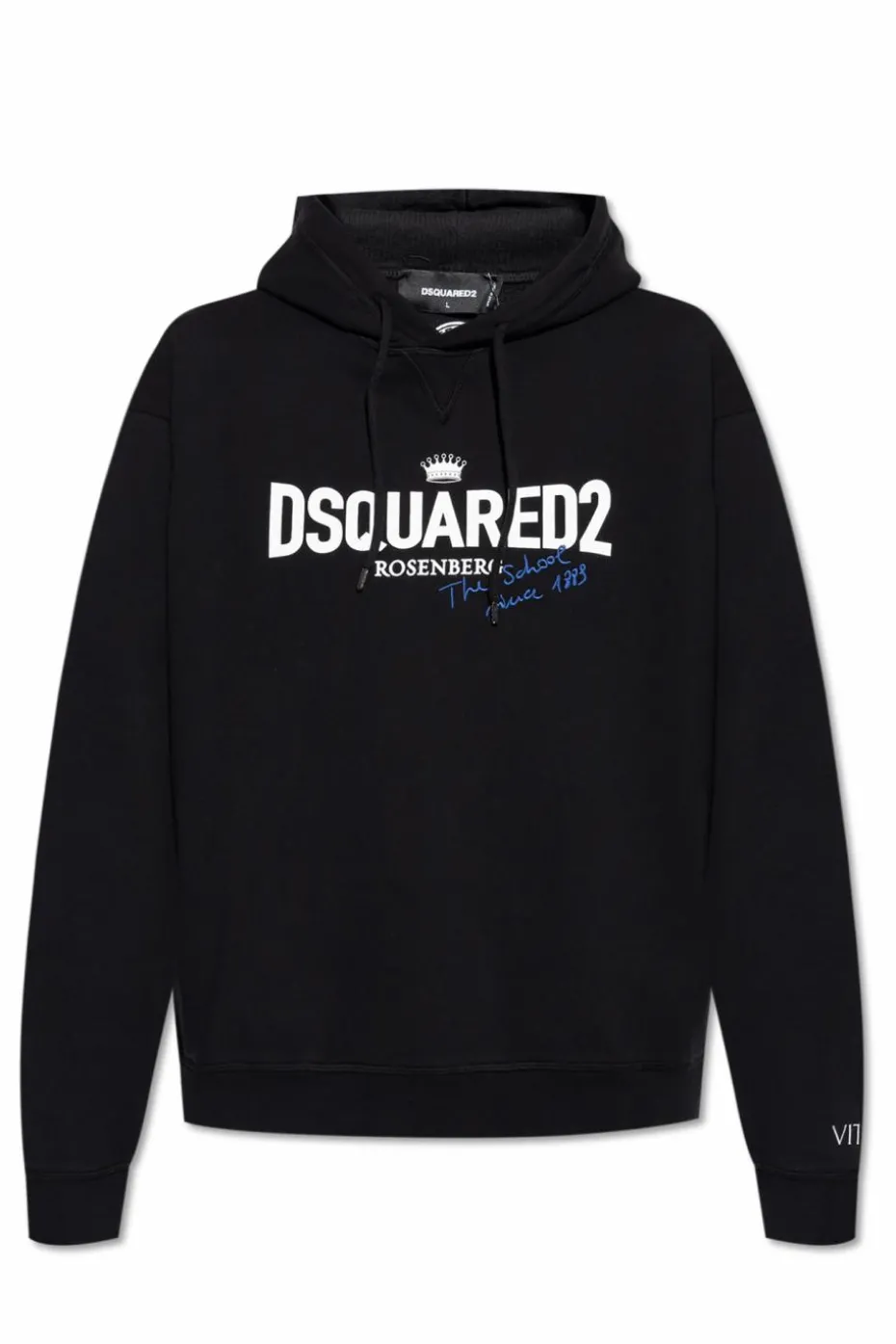 Dsquared2 CZARNY DSQUARED2 X VITKAC X ROSENBERG