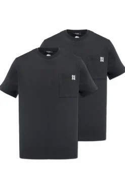 Dsquared2 CZARNY Dwupak t-shirtów z logo