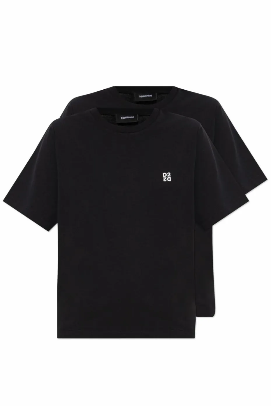 Dsquared2 CZARNY Dwupak t-shirtów