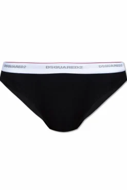 Dsquared2 CZARNY Figi z logo