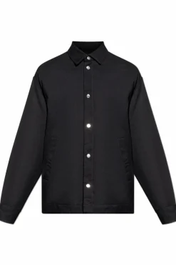 Dsquared2 CZARNY Jeansowa kurtka