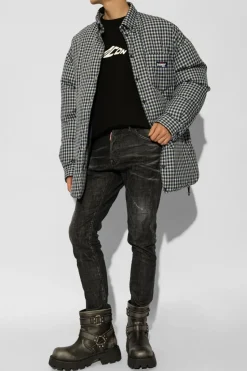 Dsquared2 CZARNY Jeansy `Cool Guy`
