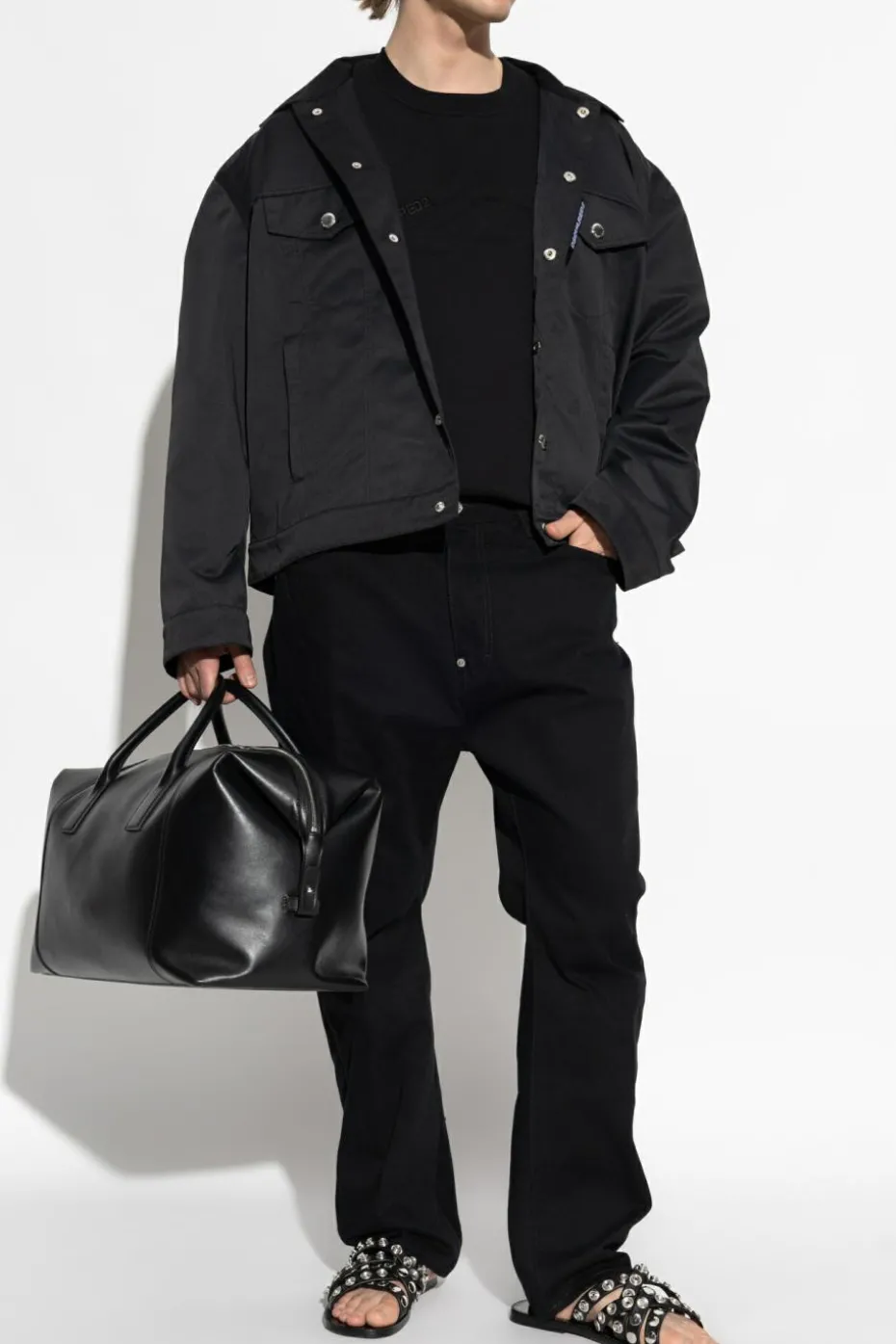 Dsquared2 CZARNY Jeansy `London Bro`