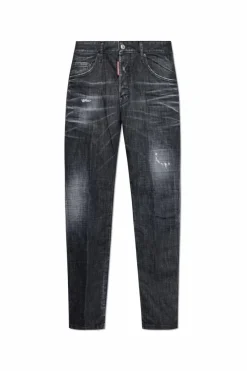 Dsquared2 CZARNY Jeansy `Skater`
