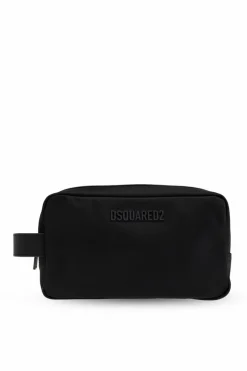 Dsquared2 CZARNY Kosmetyczka z logo
