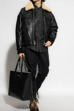 Dsquared2 CZARNY Koszula jeansowa