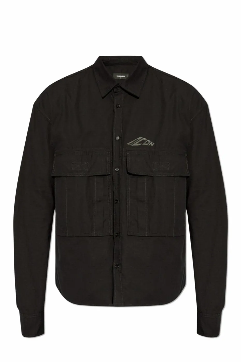 Dsquared2 CZARNY Koszula z logo