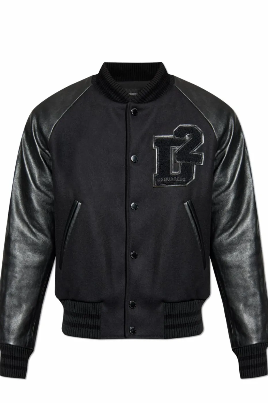 Dsquared2 CZARNY Kurtka typu `bomberka`