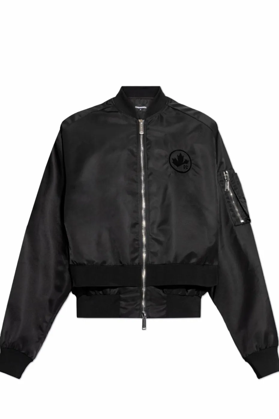Dsquared2 CZARNY Kurtka typu `bomber` z efektem `vintage`
