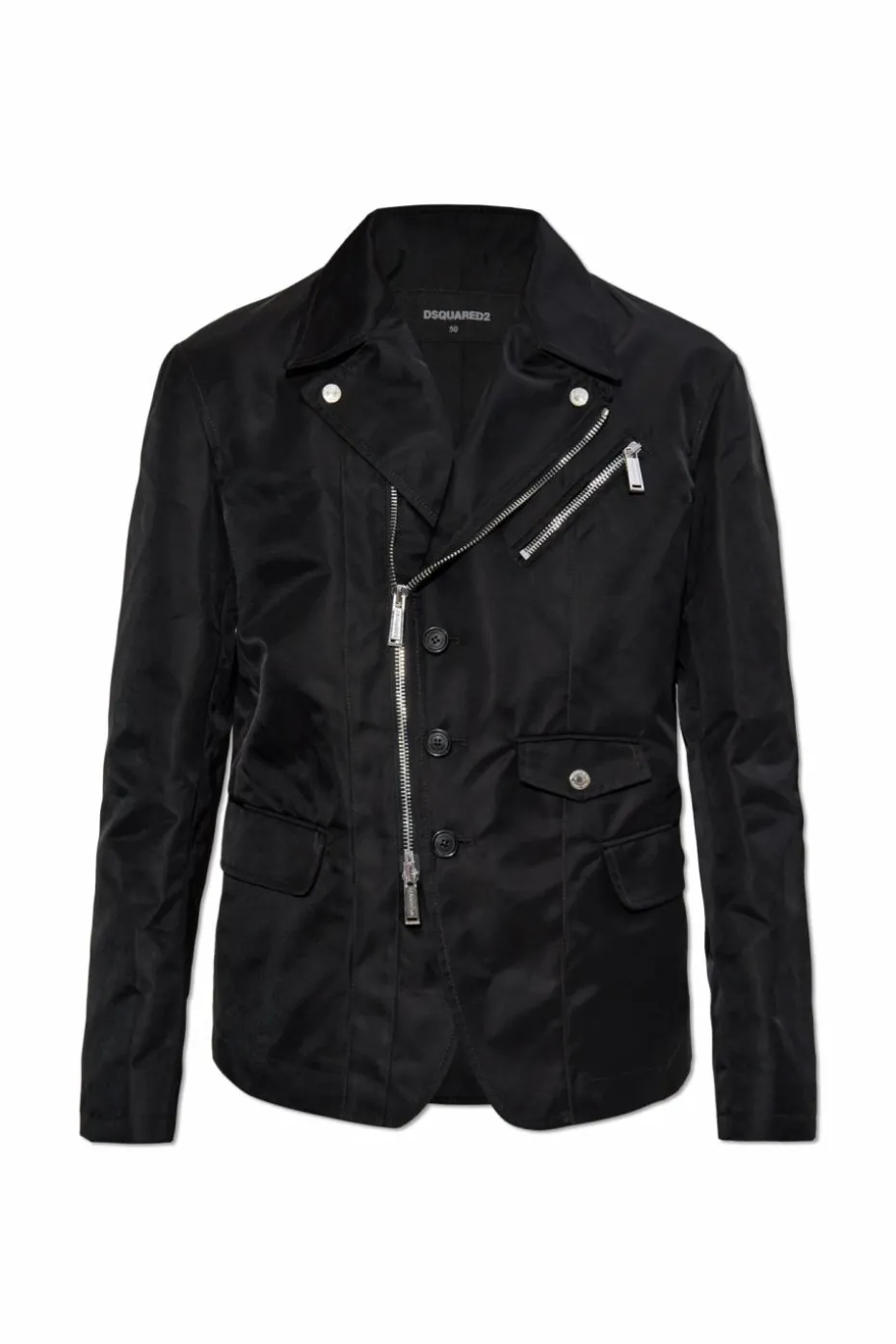 Dsquared2 CZARNY Kurtka z kieszeniami