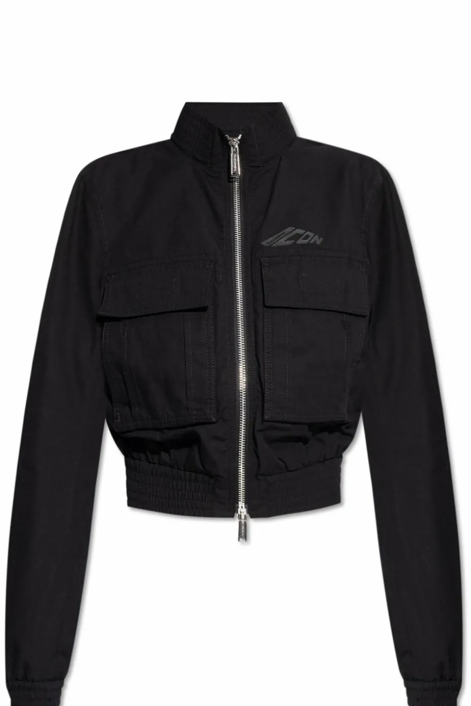 Dsquared2 CZARNY Kurtka z logo