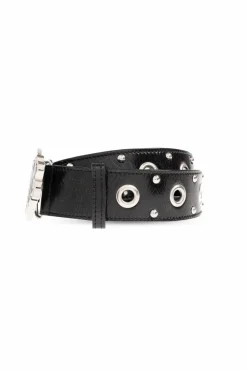 Dsquared2 CZARNY Pasek z logo