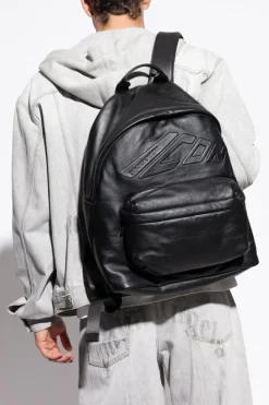 Dsquared2 CZARNY Plecak z logo