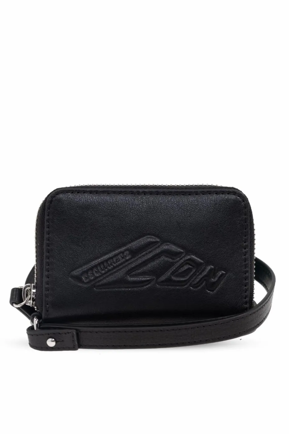 Dsquared2 CZARNY Portfel na pasku