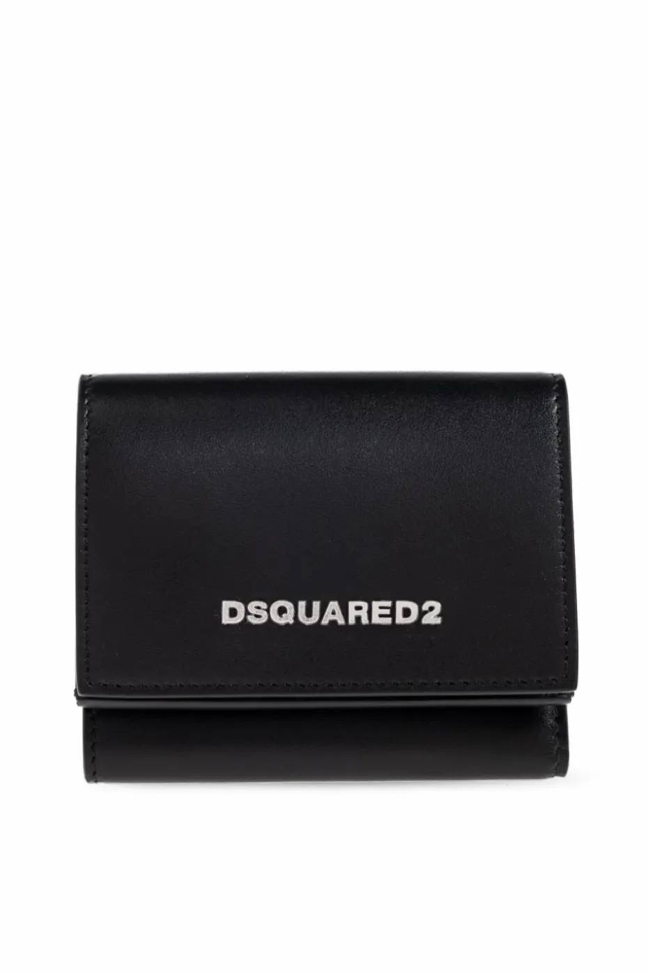Dsquared2 CZARNY Portfel z logo