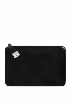 Dsquared2 CZARNY Skórzana torba