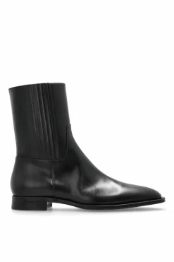 Dsquared2 CZARNY Skórzane buty