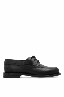 Dsquared2 CZARNY Skórzane buty