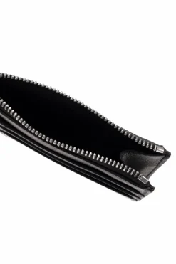 Dsquared2 CZARNY Skórzane etui na karty
