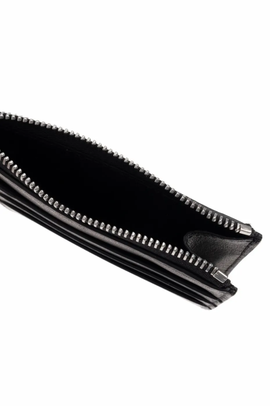 Dsquared2 CZARNY Skórzane etui na karty