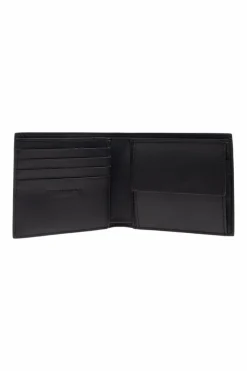 Dsquared2 CZARNY Skórzany portfel
