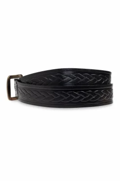 Dsquared2 CZARNY Skórzany pasek