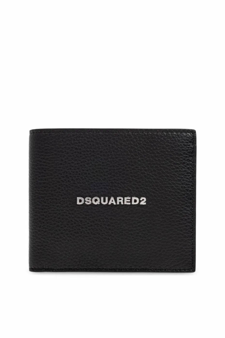 Dsquared2 CZARNY Skórzany portfel
