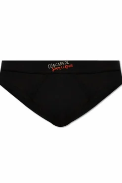 Dsquared2 CZARNY Slipy kapsuła `Summer Lovers`