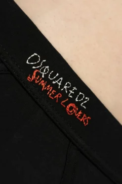 Dsquared2 CZARNY Slipy kapsuła `Summer Lovers`