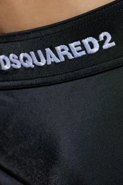 Dsquared2 CZARNY Slipy kąpielowe