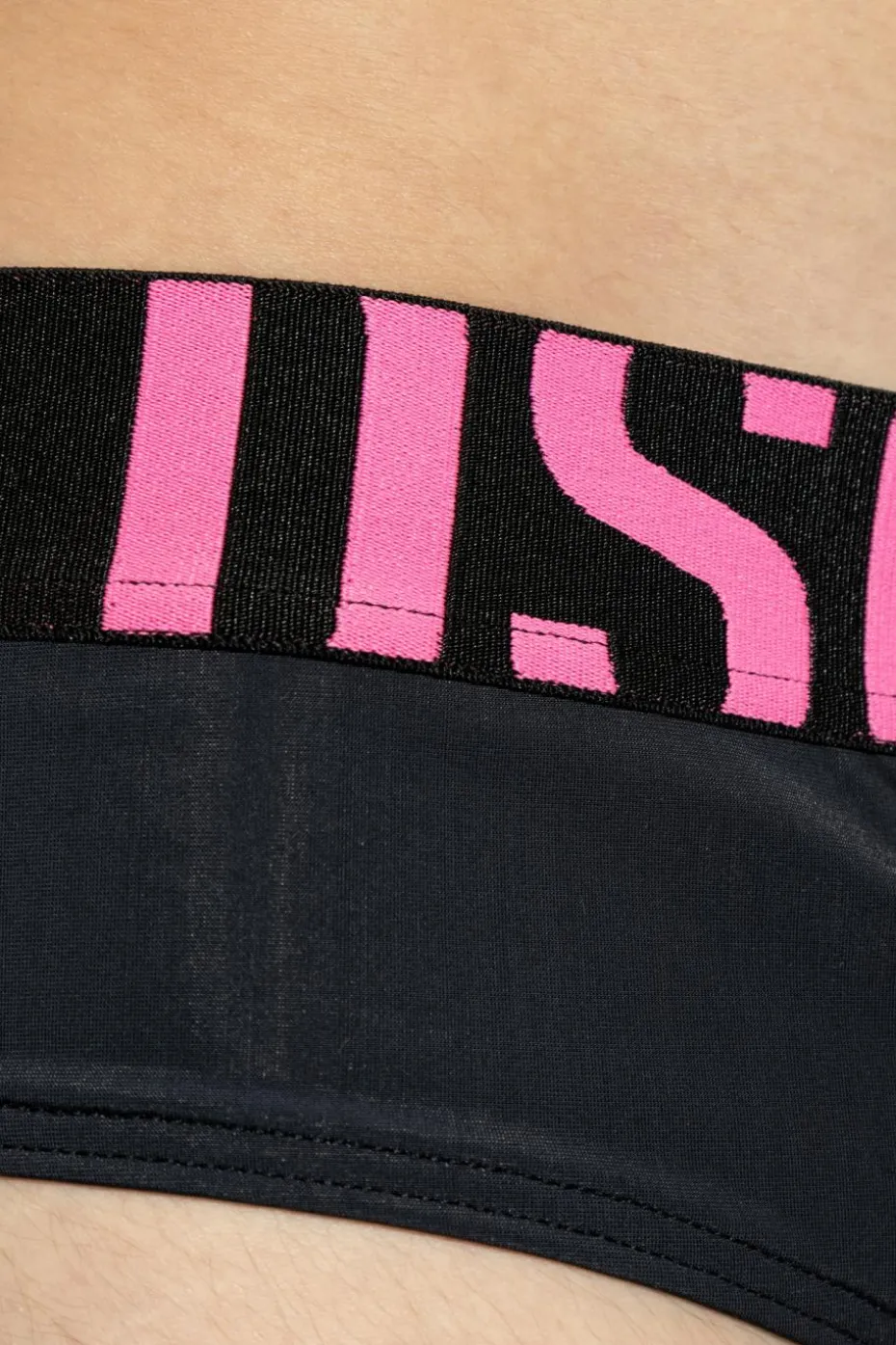 Dsquared2 CZARNY Slipy kąpielowe