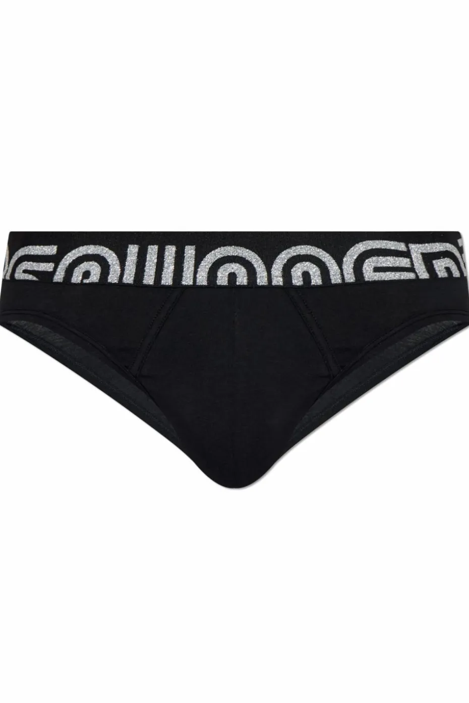 Dsquared2 CZARNY Slipy z logo