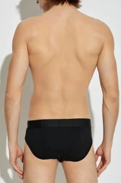 Dsquared2 CZARNY Slipy z logo