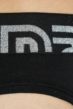 Dsquared2 CZARNY Slipy z logo