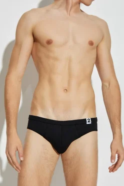 Dsquared2 CZARNY Slipy z logo