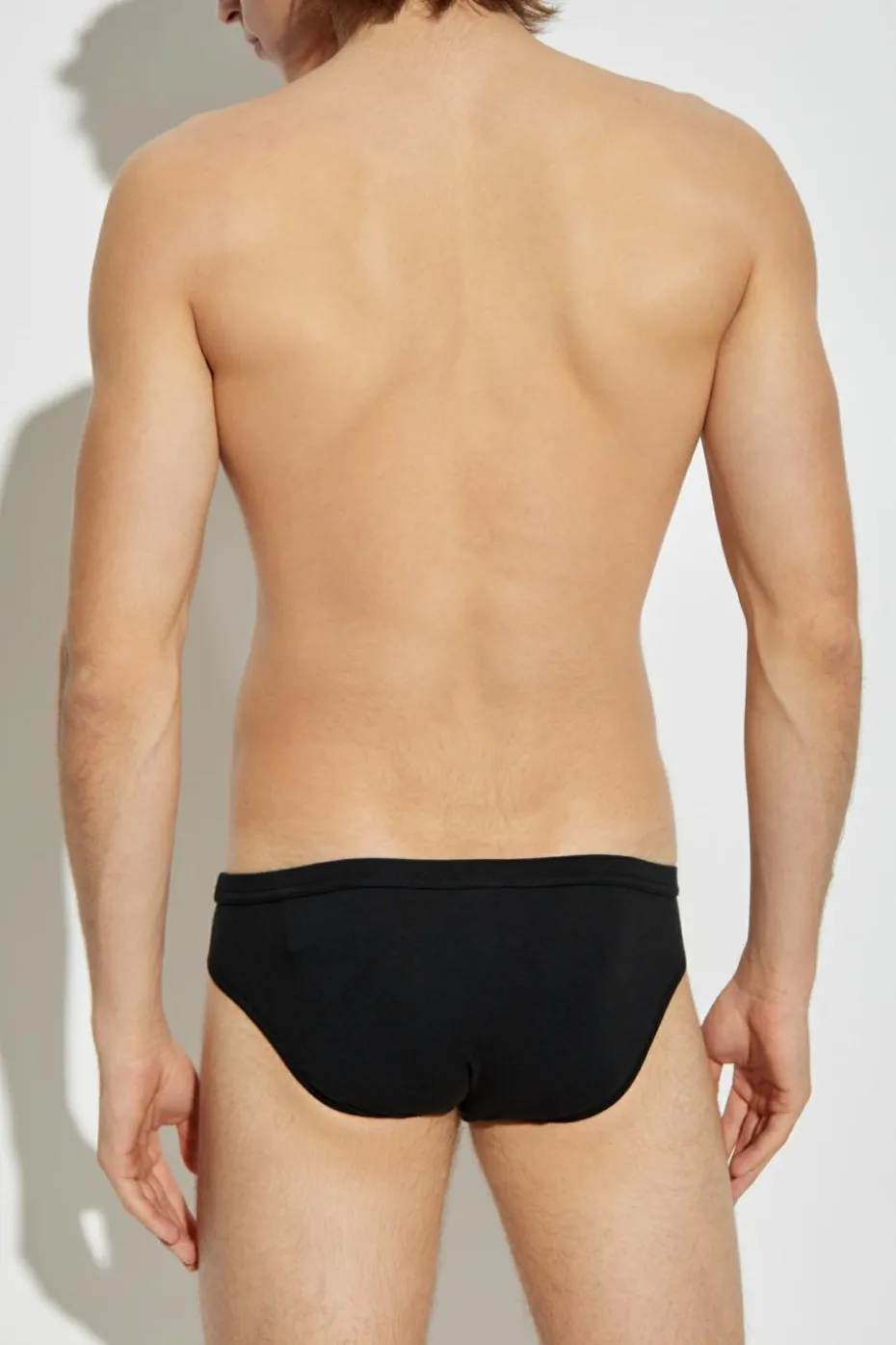 Dsquared2 CZARNY Slipy z logo