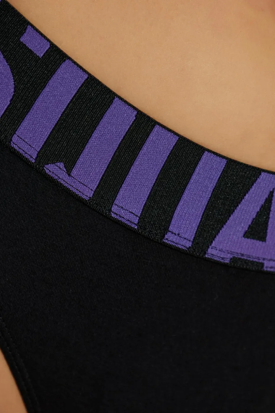 Dsquared2 CZARNY Slipy z logo