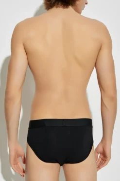 Dsquared2 CZARNY Slipy z logo