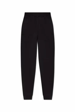 Dsquared2 CZARNY Spodnie dresowe z logo