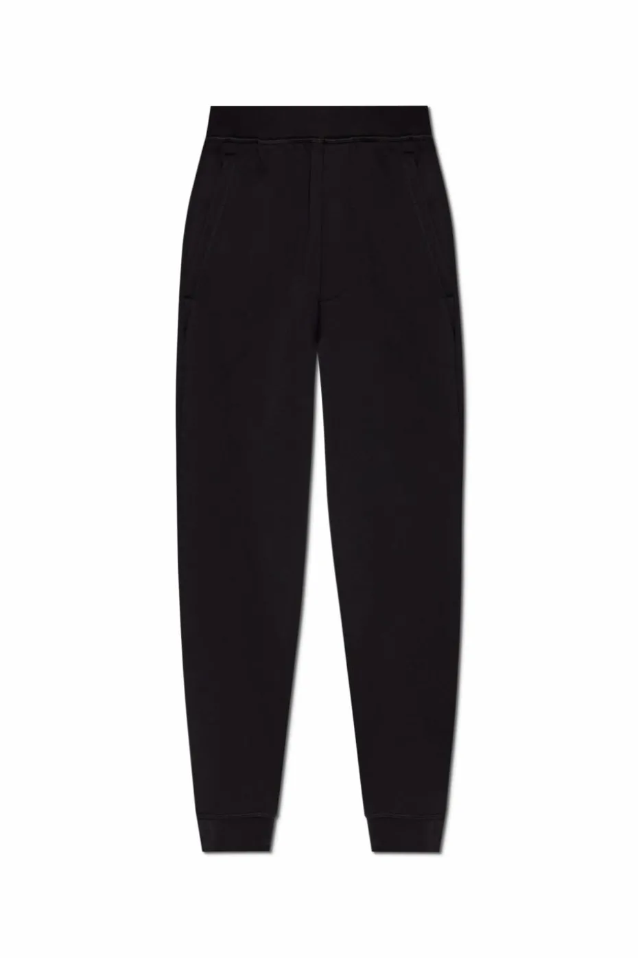 Dsquared2 CZARNY Spodnie dresowe z logo